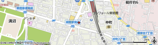 朝霞歯科医院周辺の地図