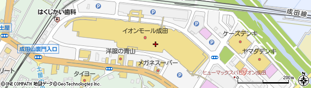 アスビー　イオンモール成田店周辺の地図