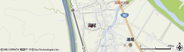 福井県南越前町（南条郡）湯尾周辺の地図
