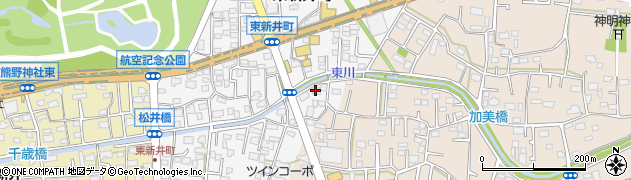 埼玉県所沢市東新井町108周辺の地図