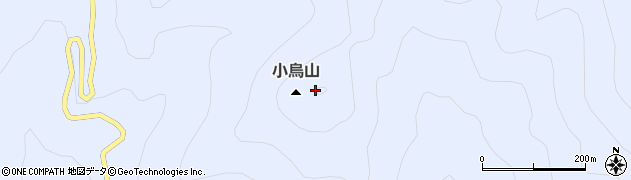 小烏山周辺の地図