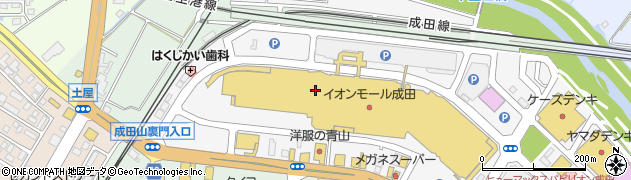 イオンペット　成田店周辺の地図