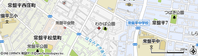 千葉県松戸市常盤平双葉町周辺の地図