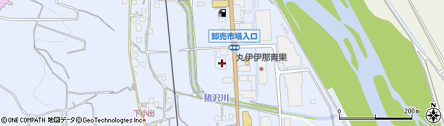 株式会社ミヤウチ　伊那本社周辺の地図