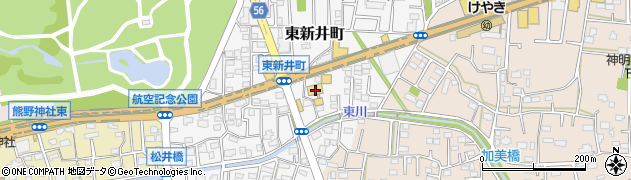 埼玉県所沢市東新井町283周辺の地図