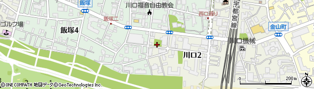 西寿町公園周辺の地図