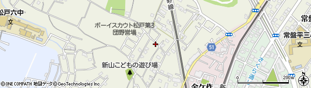 千葉県松戸市千駄堀861周辺の地図