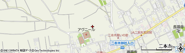 埼玉県入間市二本木周辺の地図