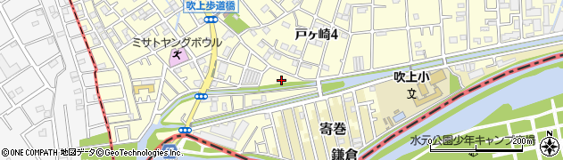 埼玉県三郷市戸ヶ崎2961-7周辺の地図
