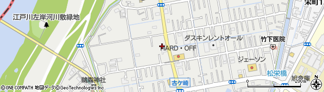 岩渕薬品株式会社　松戸営業所周辺の地図
