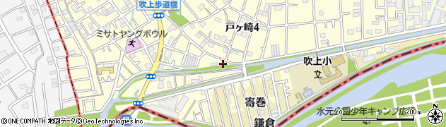 埼玉県三郷市戸ヶ崎2961周辺の地図