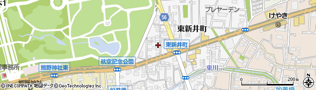 埼玉県所沢市東新井町320周辺の地図