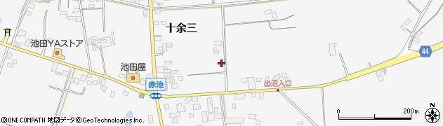 千葉県多古町（香取郡）十余三周辺の地図
