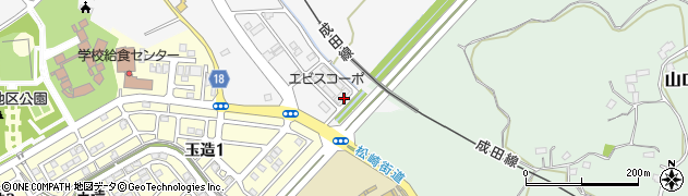 千葉県成田市松崎1357周辺の地図