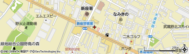 がってん食堂大島屋新座店周辺の地図