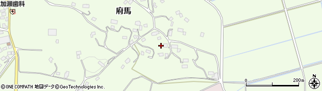 千葉県香取市府馬1739周辺の地図