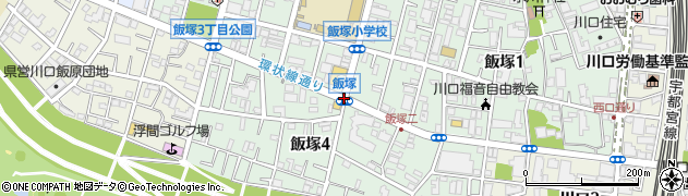 飯塚周辺の地図