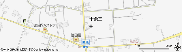 千葉県香取郡多古町十余三301周辺の地図