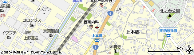 ニッポンレンタカー北松戸営業所周辺の地図