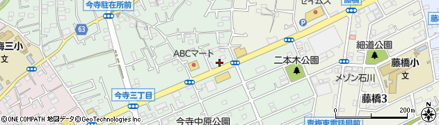 下澤動物病院周辺の地図