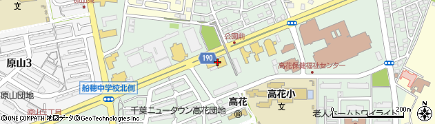 ローヤル２１高花店周辺の地図