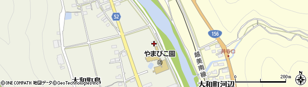 杉ケ瀬ヤナ周辺の地図