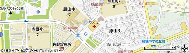 株式会社カスミ原山店周辺の地図
