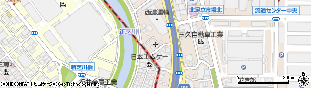 東京都足立区入谷7丁目20-11周辺の地図