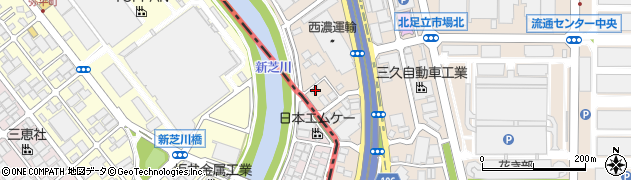東京都足立区入谷7丁目20-5周辺の地図