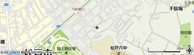 千葉県松戸市千駄堀1735周辺の地図