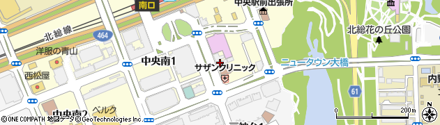 思学舎モア千葉ニュータウン中央駅前教室周辺の地図