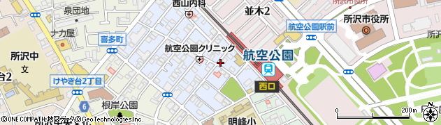 京茂クリーニング店周辺の地図