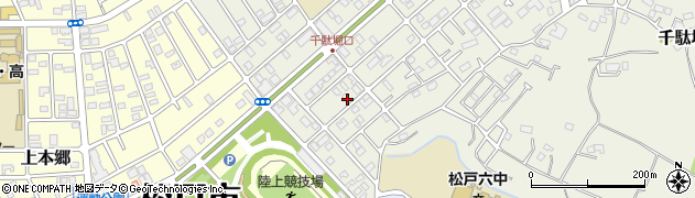 千葉県松戸市千駄堀1675周辺の地図