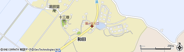 藤ヶ谷入口周辺の地図