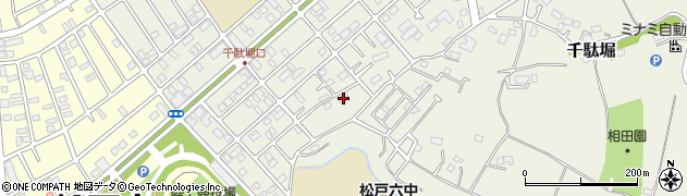 千葉県松戸市千駄堀1738周辺の地図