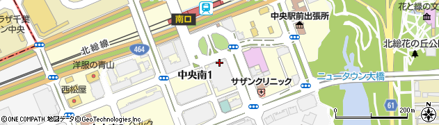 おんちっち 千葉ニュータウン中央駅前店周辺の地図