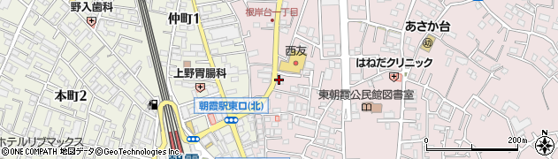 太陽生命保険株式会社　朝霞支社周辺の地図