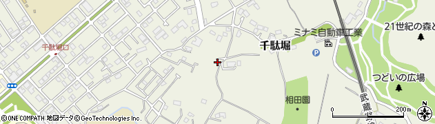 千葉県松戸市千駄堀1221周辺の地図