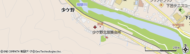 名鉄自動車整備株式会社　飛騨支店下呂分工場周辺の地図