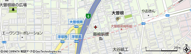 埼玉県八潮市大曽根1468周辺の地図