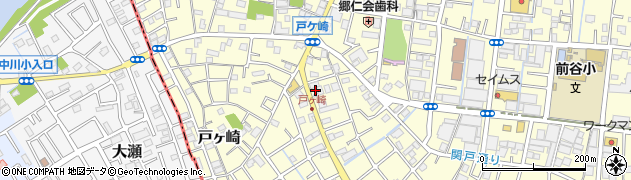 埼玉県三郷市戸ヶ崎2116周辺の地図