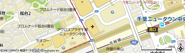 ドン・キホーテ千葉ニュータウン店周辺の地図
