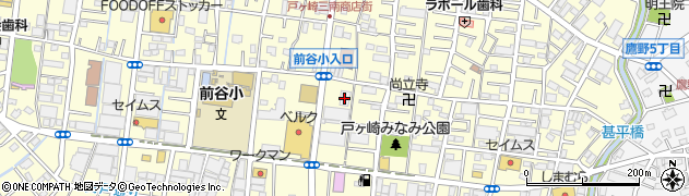 創価学会三郷文化会館周辺の地図