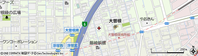 埼玉県八潮市大曽根1476周辺の地図