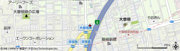 埼玉県八潮市大曽根1421周辺の地図