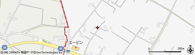 千葉県香取郡多古町十余三384周辺の地図