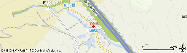 下島橋周辺の地図