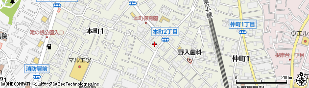 東京信用金庫朝霞支店周辺の地図