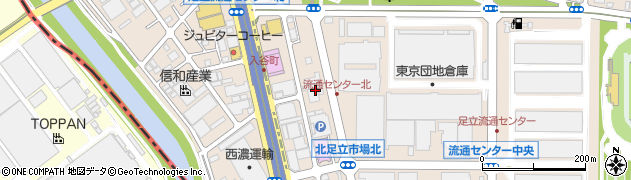 東京都足立区入谷7丁目7周辺の地図