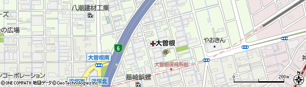 埼玉県八潮市大曽根1508周辺の地図
